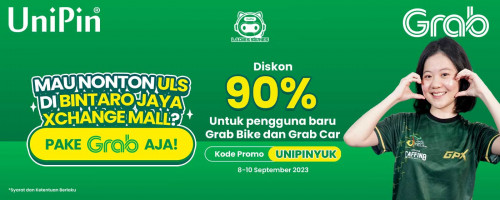 Dibayarin Grab! Yuk Nonton ULS Season 3 di Bintaro Jaya Xchange Mall – Diskon 90% untuk Grab Car dan Grab Bike